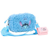 Bolso bandolera azul de Stitch Disney con detalle rosa