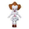 Peluche de Pennywise de IT con traje claro y cabello naranja