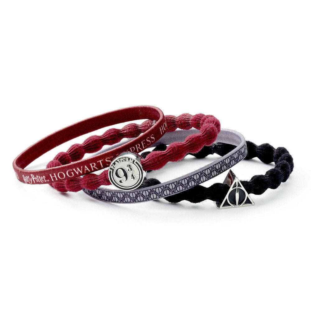 Set de cuatro cintas para el pelo Harry Potter con motivos Plataforma 9¾ - 2