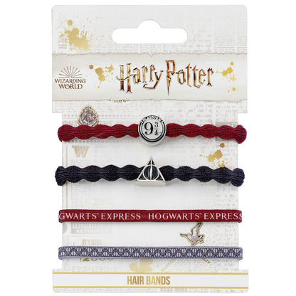 Set de cuatro cintas para el pelo Harry Potter con motivos Plataforma 9¾ - 3