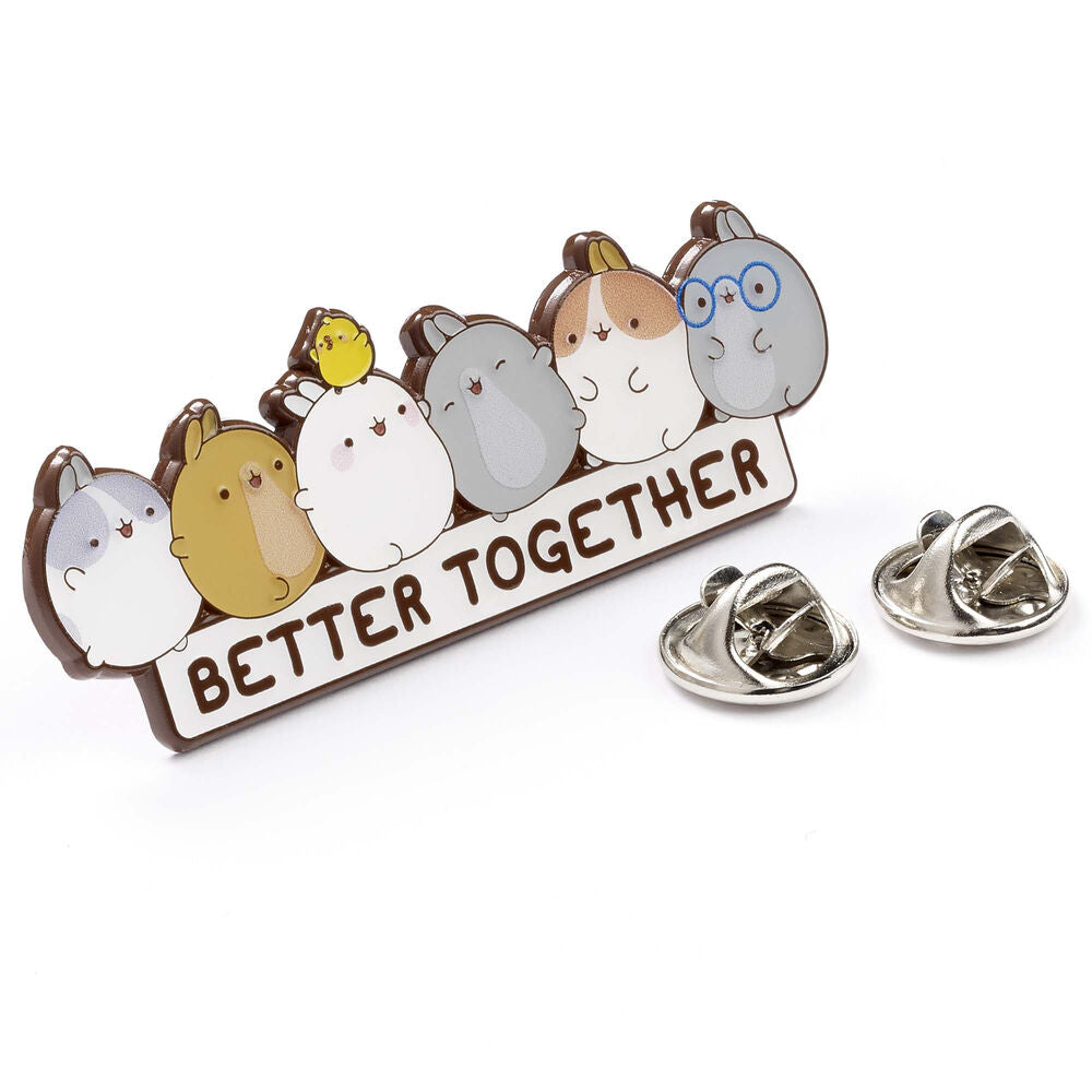 Pin de Molang y sus amigos con mensaje Better Together - 2