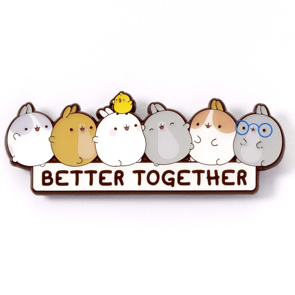 Pin de Molang y sus amigos con mensaje Better Together - 3