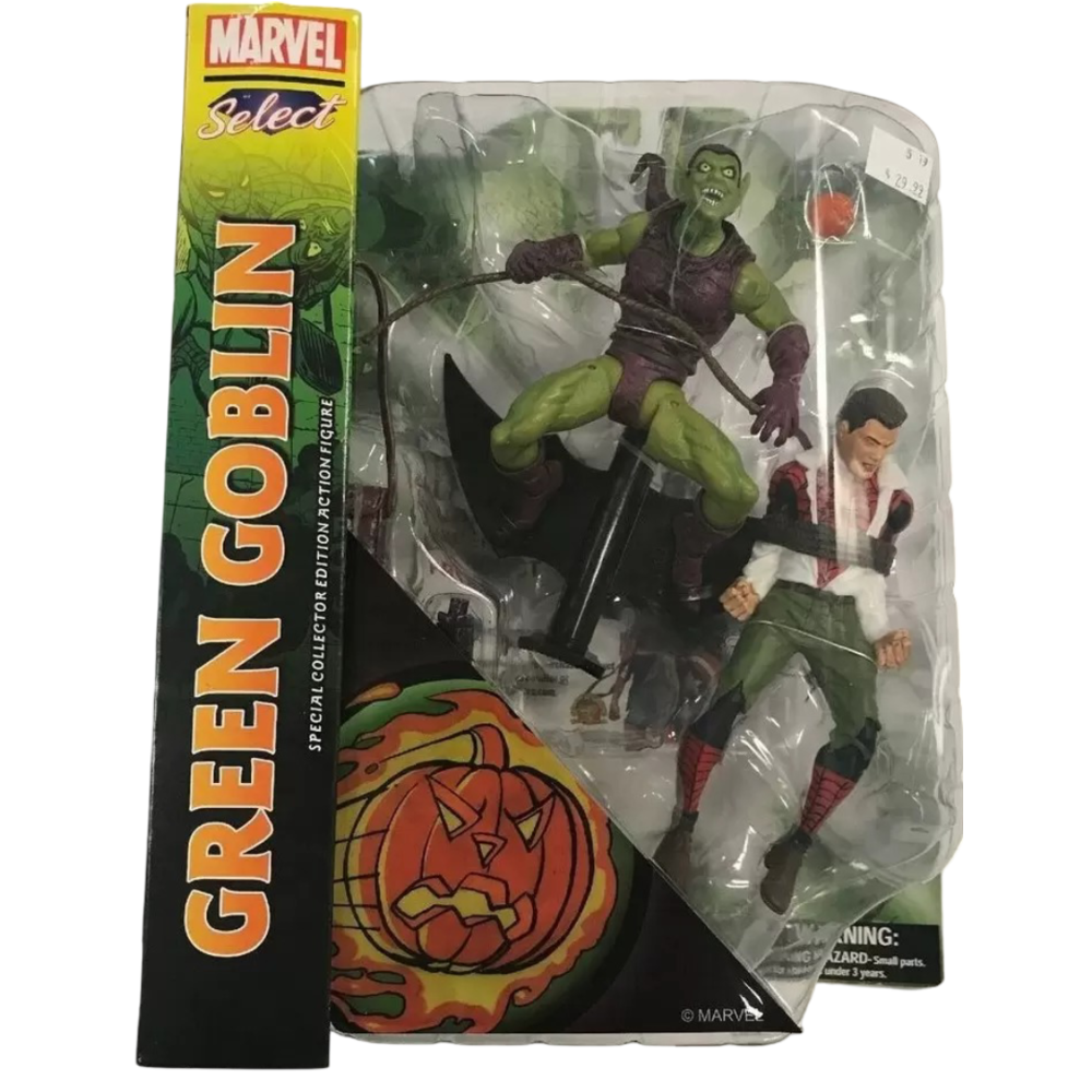 Figura Marvel Select de Duende Verde y Peter Parker - 2