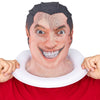 Máscara Skibidi Toilet con rostro humano y sonrisa dentada