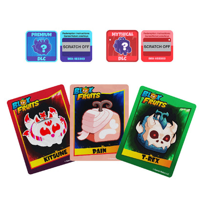 Set Ember Dragon Blox Fruits con minifiguras, peluche, cartas y póster - 3