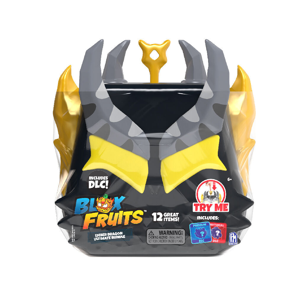 Set Ember Dragon Blox Fruits con minifiguras, peluche, cartas y póster - 5