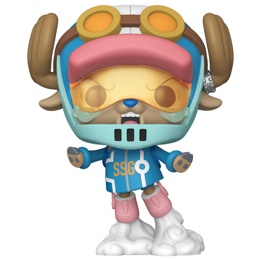 Figura Funko POP de Tony Tony Chopper de One Piece con gafas y atuendo azul
