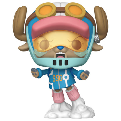 Figura Funko POP de Tony Tony Chopper de One Piece con gafas y atuendo azul