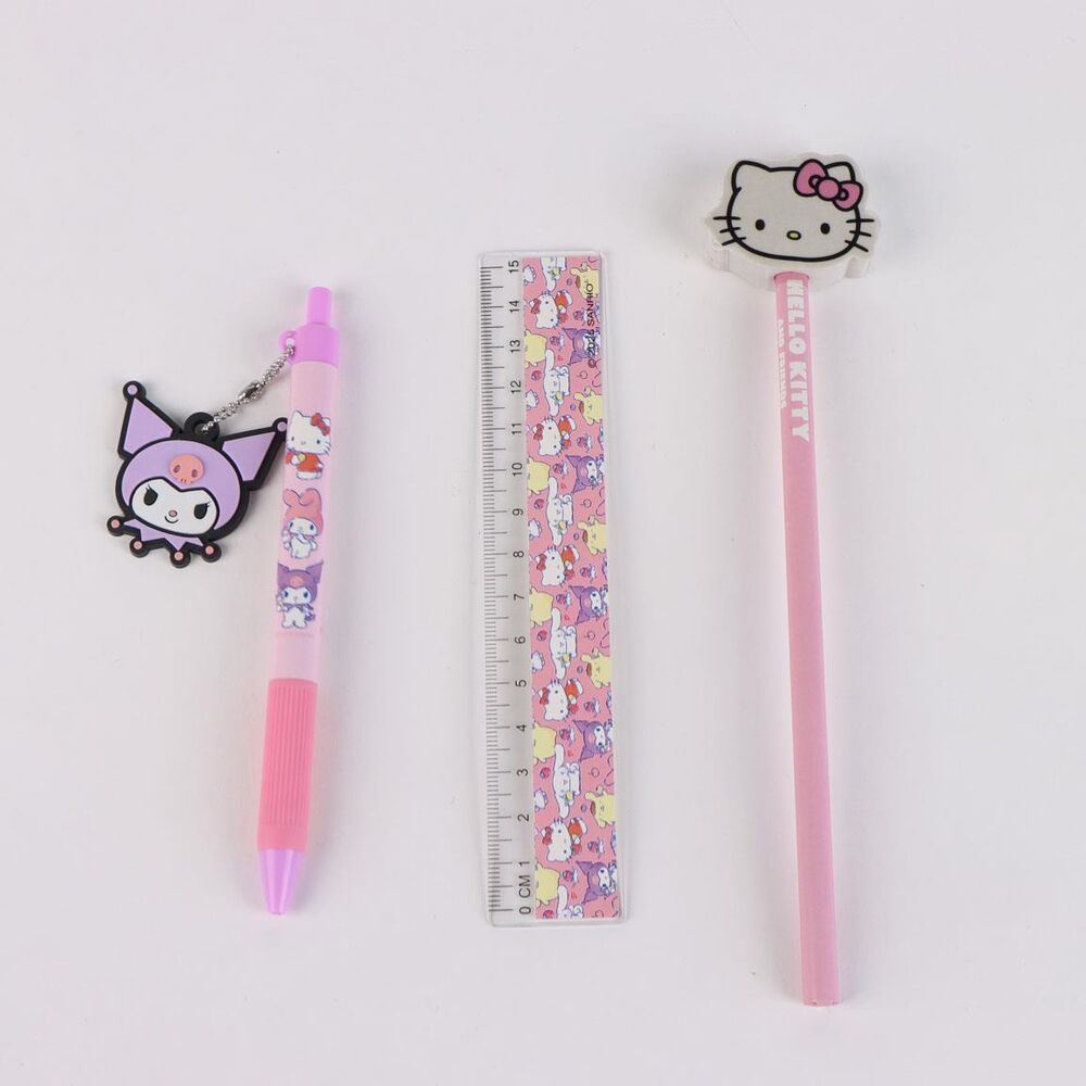 Portalápices rosa de Hello Kitty y amigos CERDÁ - 5