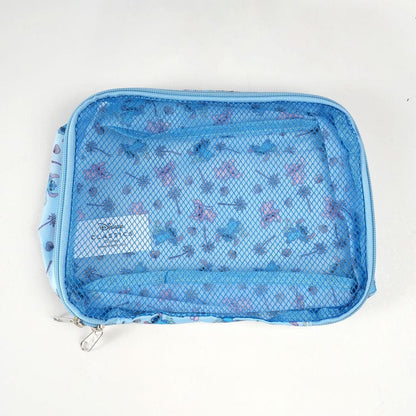 Neceser azul de Stitch Disney con cierre de cremallera - 3