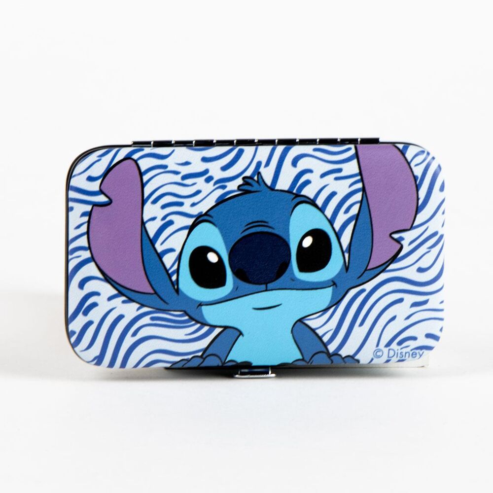 Set de manicura Stitch Disney con estuche azul y herramientas - 4