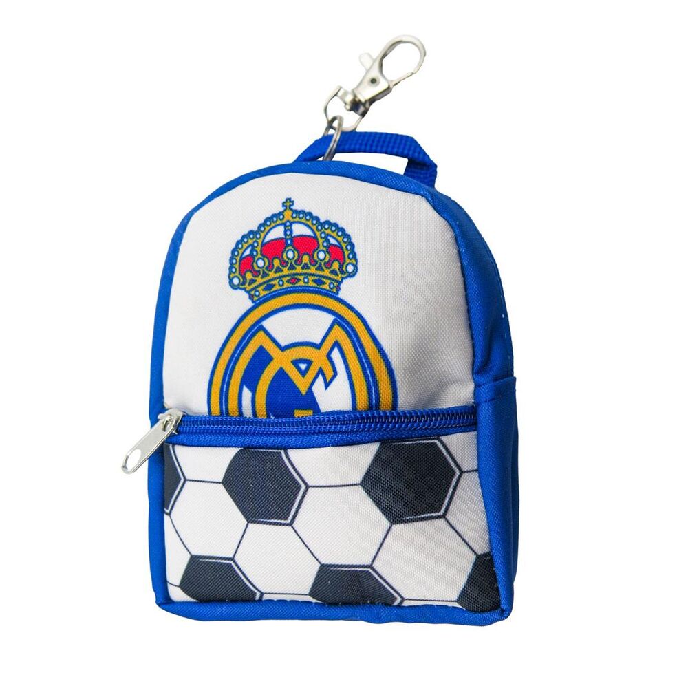 Set de papelería Real Madrid con mini mochila, libreta, bolígrafo, pegatinas y cinta washi - 2