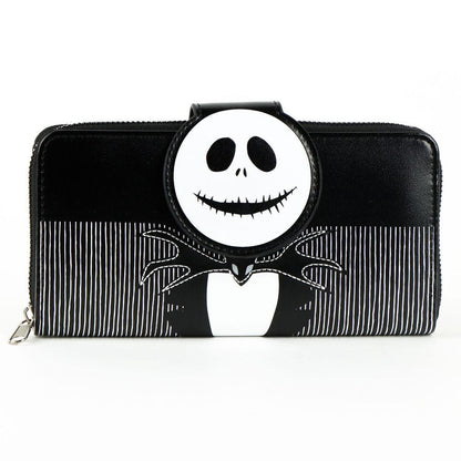 Cartera negra de Pesadilla Antes de Navidad con Jack Skellington