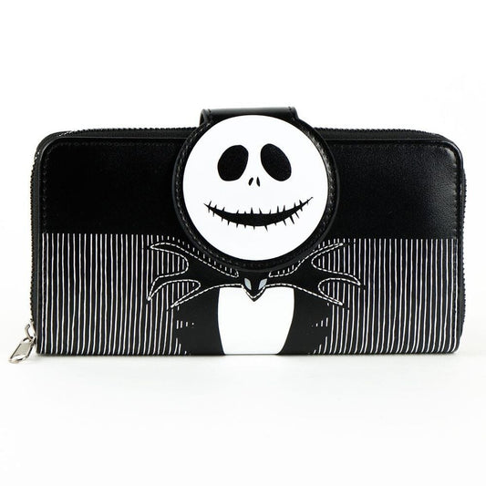 Cartera negra de Pesadilla Antes de Navidad con Jack Skellington