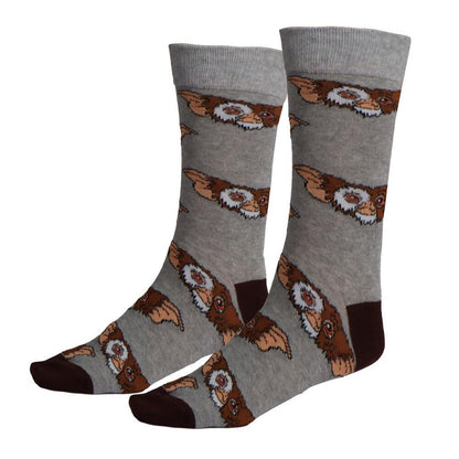 Calcetines de adulto Gremlins con estampado de Gizmo en gris - 2