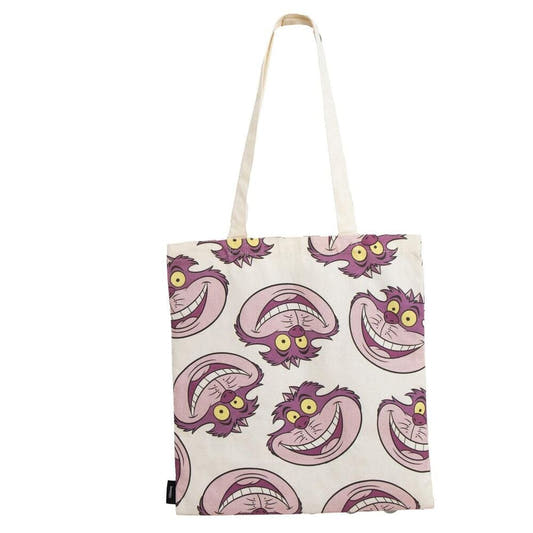 Bolsa shopping de Cheshire de Disney con estampado repetido