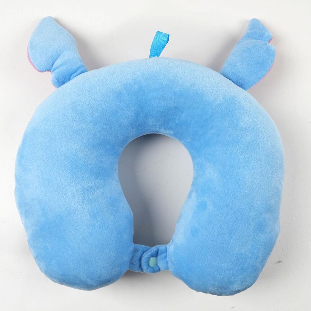 Cojín de viaje azul con diseño de Stitch Disney - 2