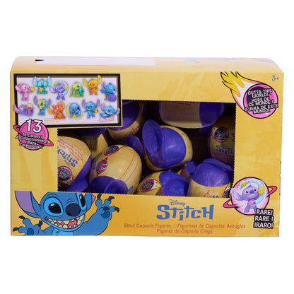 Cápsulas sorpresa con figuras Disney Stitch Outta This World