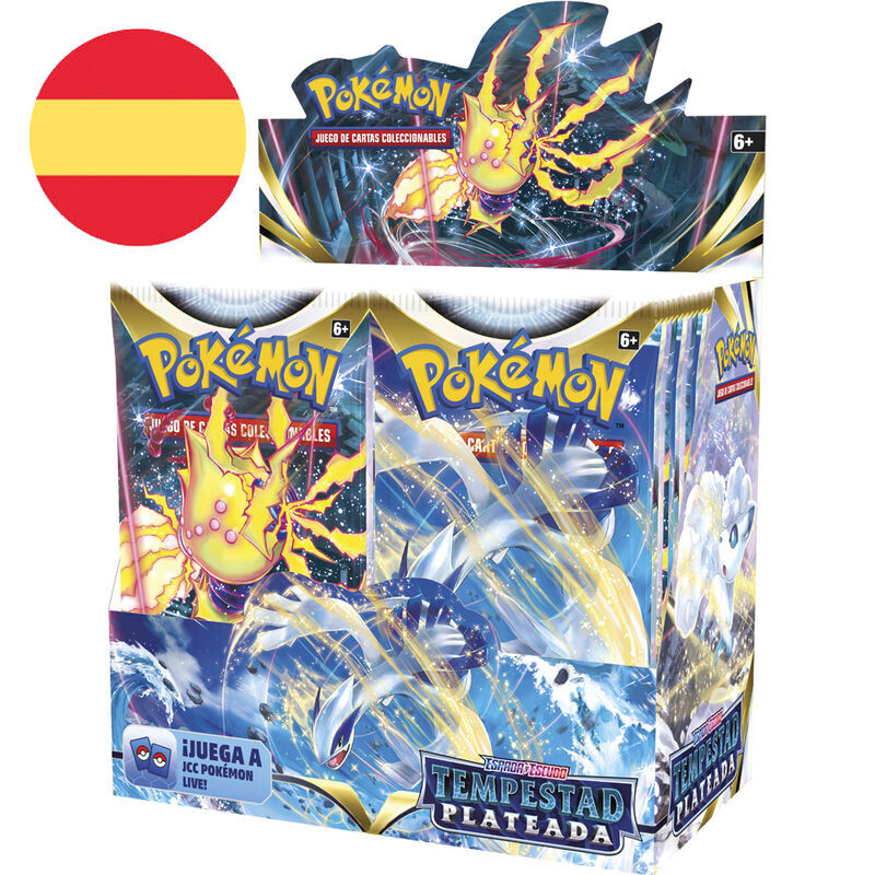 Sobre de cartas Pokémon Tempestad Plateada con Lugia V-ASTRO