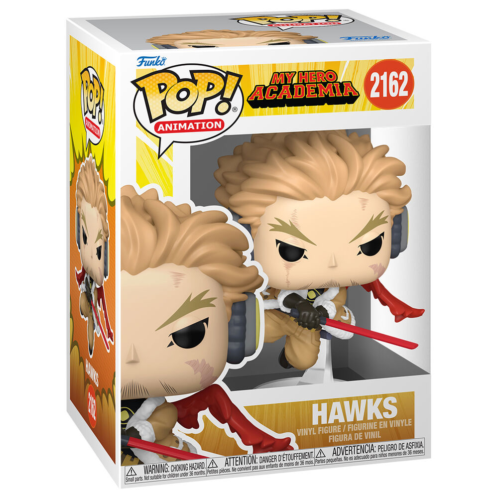 Figura Funko POP! de Hawks con alas rojas y espada - 2