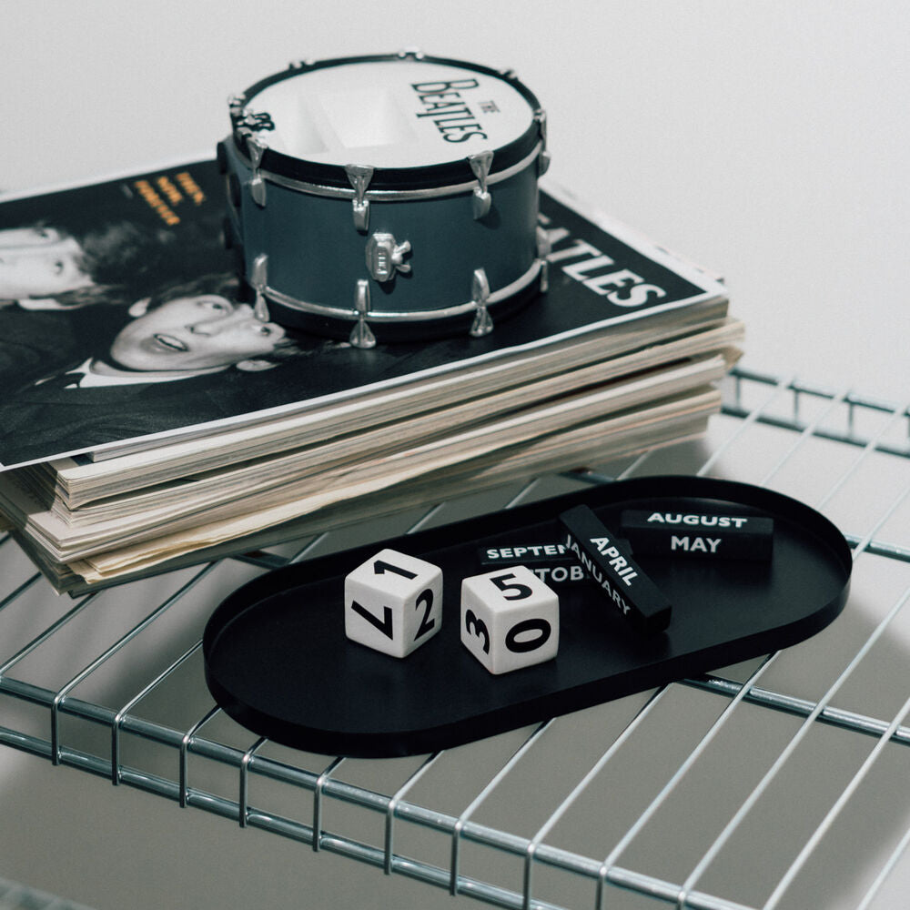 Calendario perpetuo 3D de The Beatles con diseño de batería - 9
