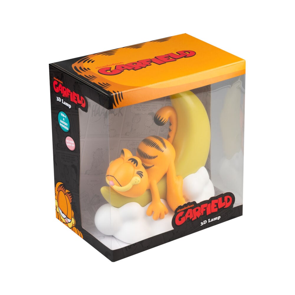 Lámpara de Garfield dormido sobre una nube - 2