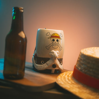 Jarra Going Merry de One Piece de 750 ml con relieve - 4