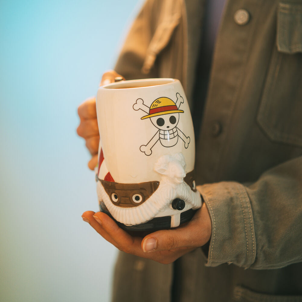 Jarra Going Merry de One Piece de 750 ml con relieve - 5