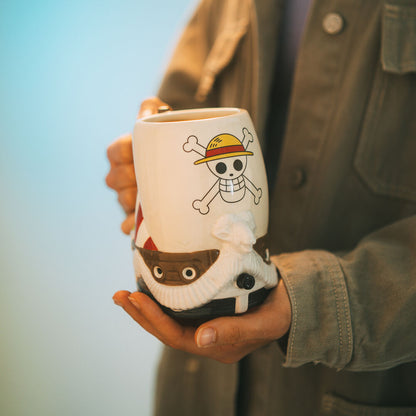 Jarra Going Merry de One Piece de 750 ml con relieve - 5