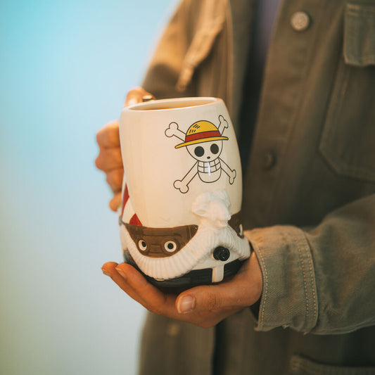 Jarra Going Merry de One Piece de 750 ml con relieve - 5