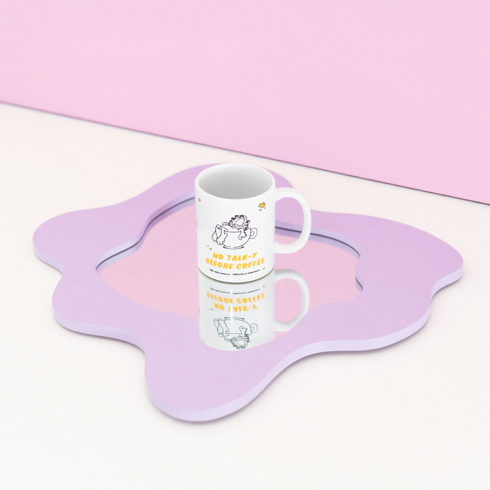 Taza de cerámica Garfield de 350 ml con diseño de café - 6