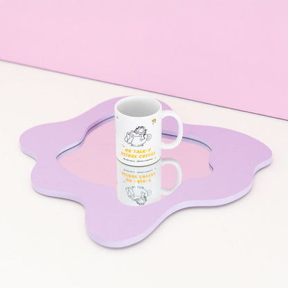 Taza de cerámica Garfield de 350 ml con diseño de café - 6