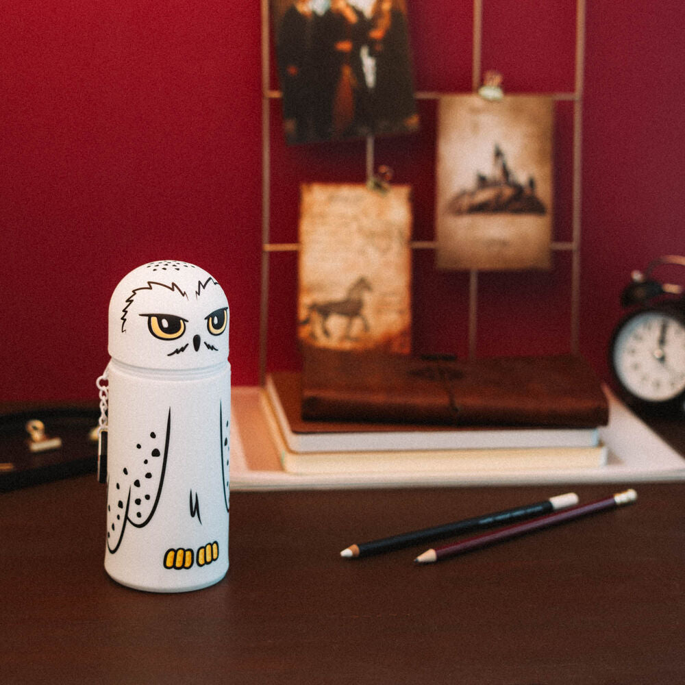 Portatodo 3D de Hedwig Harry Potter en silicona blanca - 4