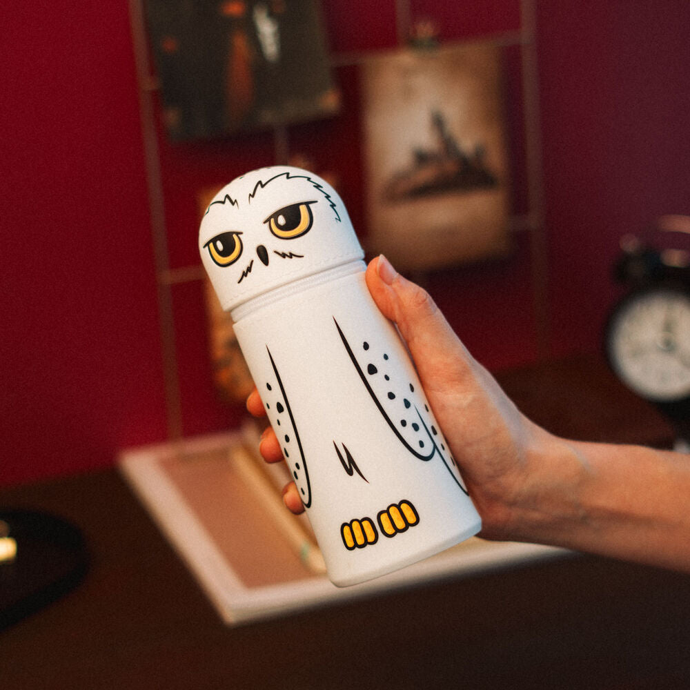 Portatodo 3D de Hedwig Harry Potter en silicona blanca - 7