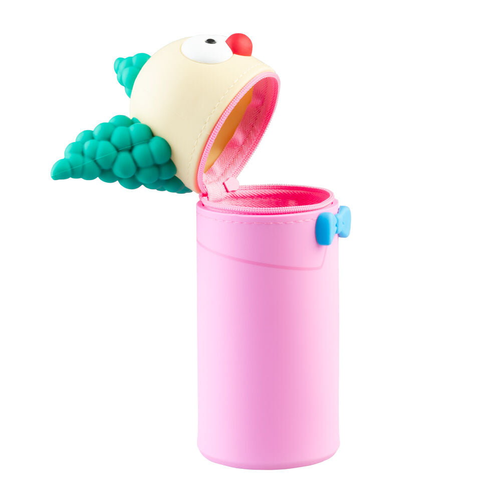 Portatodo 3D de Krusty El Payaso de Los Simpson en color rosa - 2