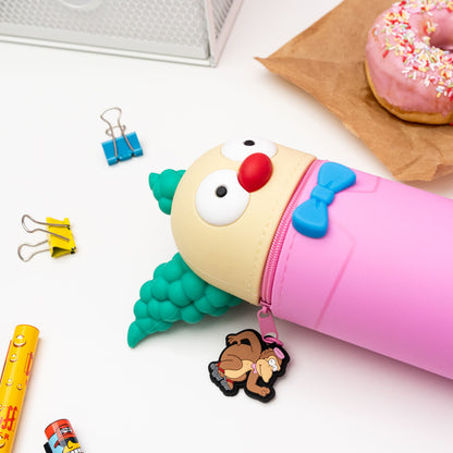 Portatodo 3D de Krusty El Payaso de Los Simpson en color rosa - 4