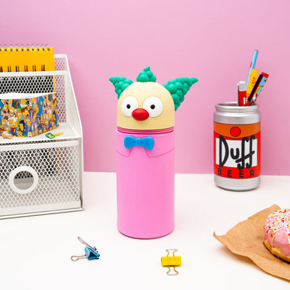 Portatodo 3D de Krusty El Payaso de Los Simpson en color rosa - 6