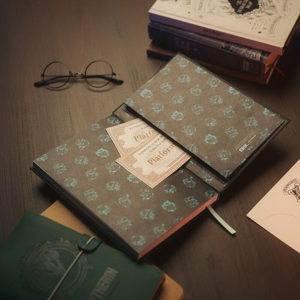 Cuaderno A5 Harry Potter con portada lenticular de un ciervo luminoso - 4