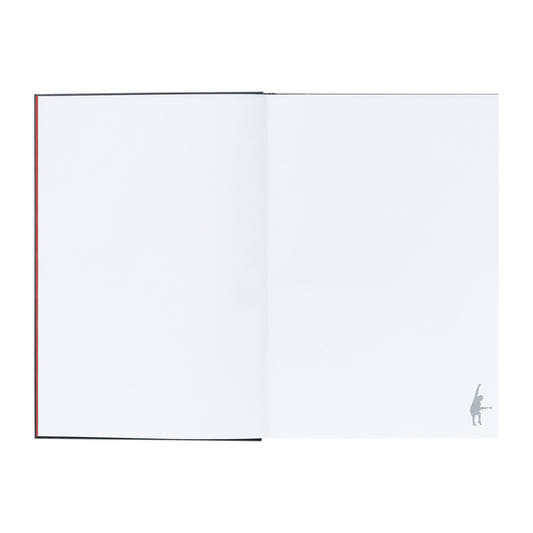 Cuaderno A5 AC/DC negro con logotipo rojo y amarillo - 2