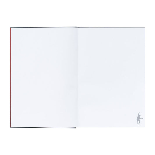 Cuaderno A5 AC/DC negro con logotipo rojo y amarillo - 2