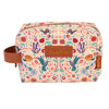 Neceser Viva la Vida de Frida Kahlo con estampado floral multicolor