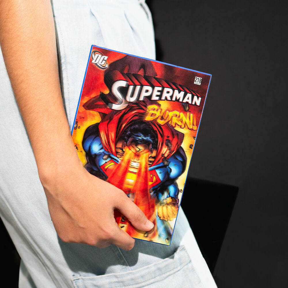 Cuaderno A5 Superman DC Comics con portada lenticular 3D - 7