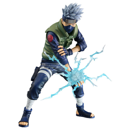 Figura Grandista de Kakashi Hatake con efecto de energía azul