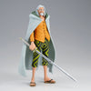Figura de Silvers Rayleigh de One Piece con capa y espada