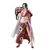 Figura Banpresto Grandista de Boa Hancock con vestido rojo y capa clara