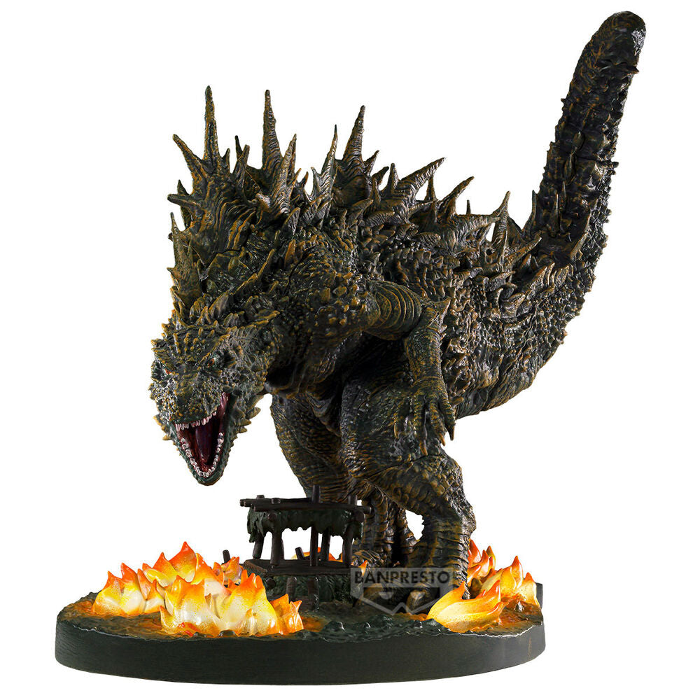 Figura BANPRESTO de Godzilla Minus One con base de llamas - 2