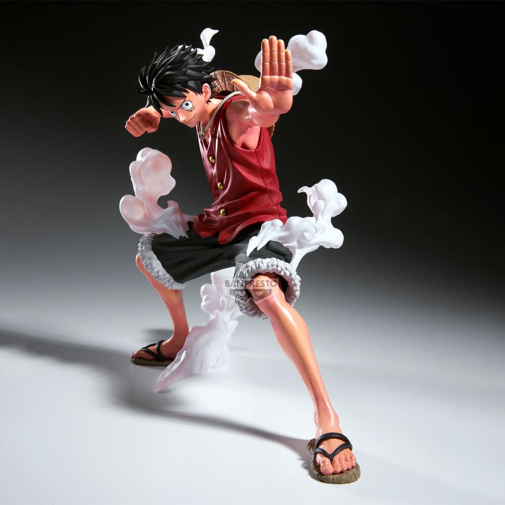Figura de Monkey D. Luffy Maximatic Plus de One Piece en pose dinámica - 2