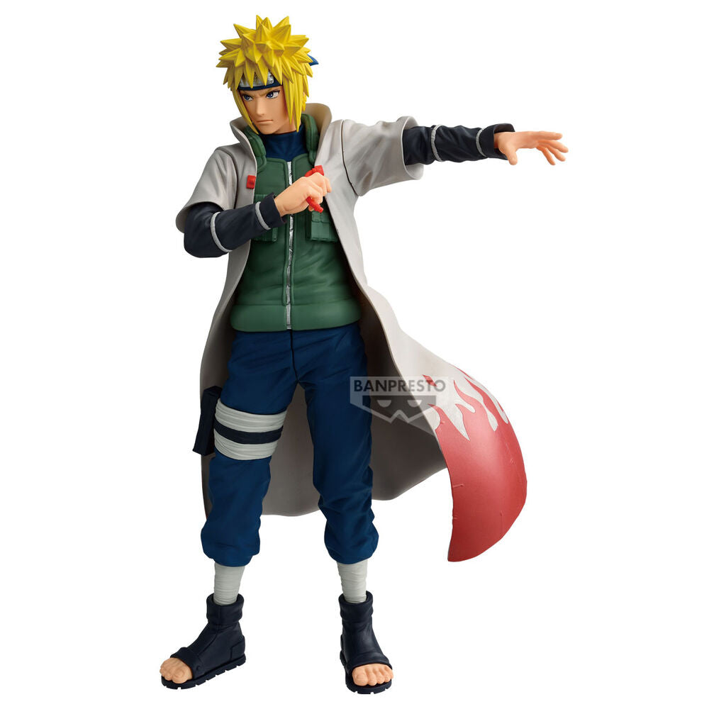 Figura de Minato Namikaze de Naruto Shippuden con capa abierta - 3
