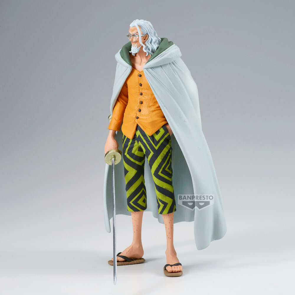 Figura de Silvers Rayleigh de One Piece con capa y espada - 3