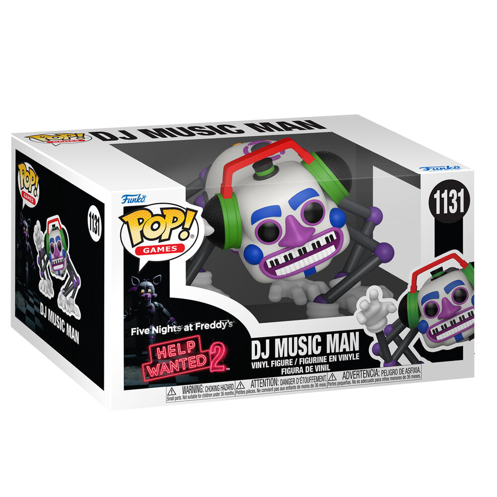 Figura Funko POP! DJ Music Man con auriculares verdes - 2